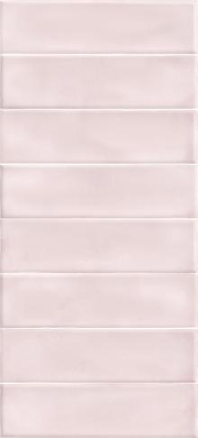 Керамическая плитка Cersanit Плитка Pudra кирпич рельеф розовый 20х44