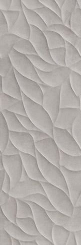 Керамическая плитка Cersanit Плитка Haiku HIU092D рельеф серый 25х75