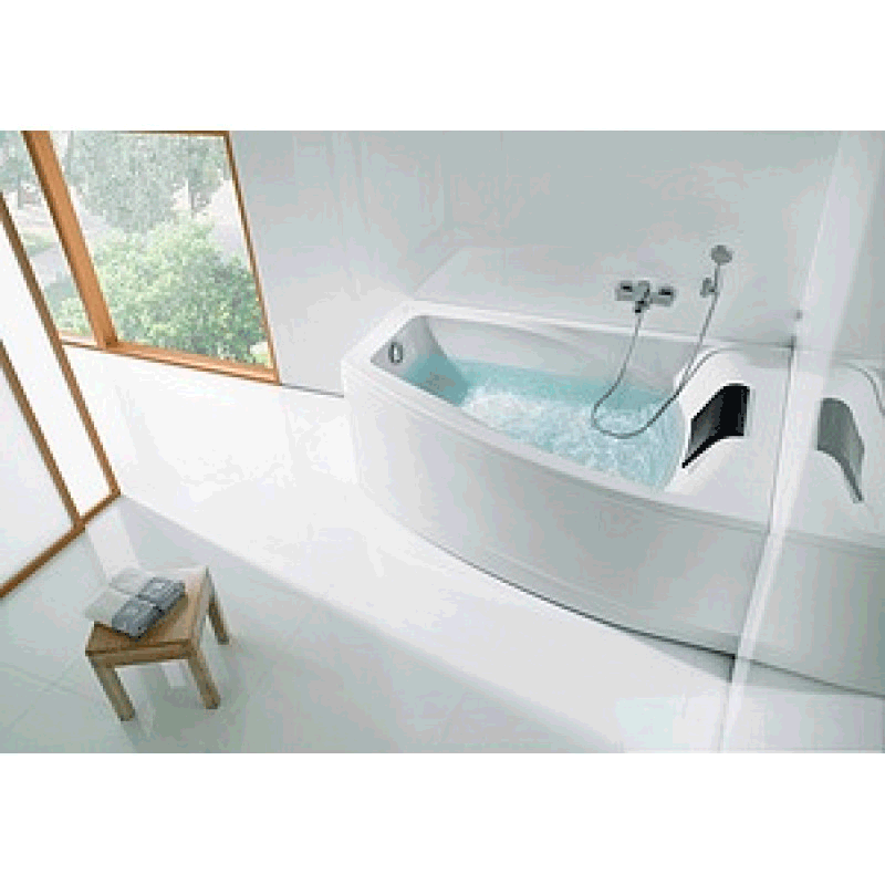 Акриловая ванна Roca Hall Angular 150x100 см R - 2 изображение