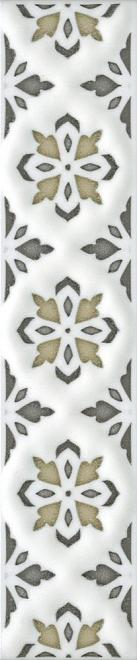 Керамическая плитка Kerama Marazzi Бордюр Клемансо орнамент 3,1х15