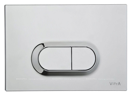 Комплект VitrA Normus 9773B003-7201 кнопка белая - 5 изображение