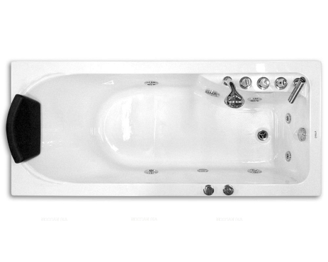 Акриловая ванна Gemy G9006-1.7 B R - 3 изображение