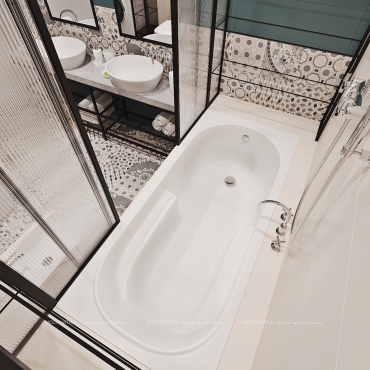 Акриловая ванна Lavinia Boho Bristol, 150x75 см, 36043HAC - 4 изображение