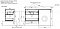 Тумба с раковиной Эстет Dallas Luxe 130 ФР-00002222 левая подвесная 2 ящ - 7 изображение