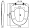 Крышка-сиденье для унитаза Am.Pm Awe C117852WH с микролифтом - 3 изображение