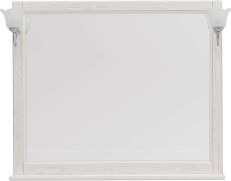 Зеркало Aquanet Тесса Декапе 105 00201811 жасмин / серебро - 2 изображение