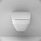 Унитаз подвесной безободковый Am.Pm Inspire V2.0 C50A1700MWSC с крышкой-сиденьем микролифт белый - 3 изображение
