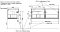 Тумба с раковиной Эстет Dallas Luxe 110 ФР-00002022 левая подвесная 1 ящ - 6 изображение
