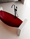 Ванна из полиэфирной смолы 180х80 см Abber Kristall AT9704Rubin красный - 5 изображение