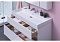 Комплект мебели для ванной Aquanet Бруклин 100 белый - 13 изображение
