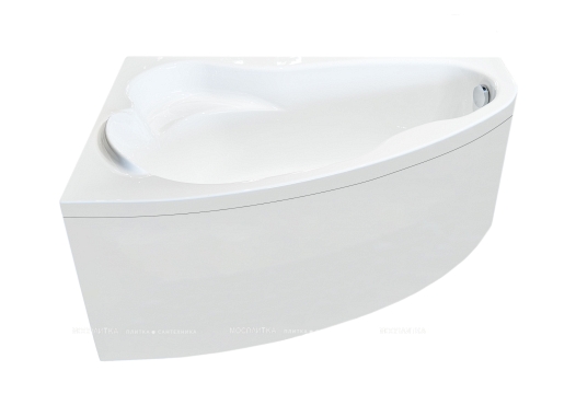 Акриловая ванна Creto Glaze 140х90 см левая 16-14090L - 2 изображение