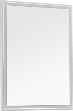 Зеркало Aquanet Nova Lite 60 белое LED