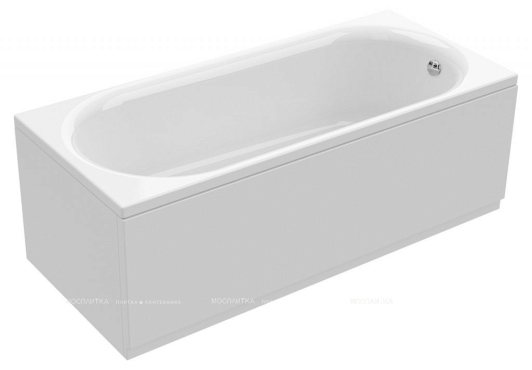 Акриловая ванна Cezares Piave 160x70 см, PIAVE-160-70-42-W37 - 2 изображение