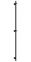 Полотенцесушитель электрический Сунержа Аскет 165х5 см 31-0850-1650 матовый черный