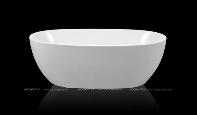 Акриловая ванна BelBagno 169х82 см BB69-1700-W0 без перелива, белый - 4 изображение