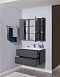 Комплект мебели для ванной Aquanet Алвита 80 серый антрацит - 20 изображение