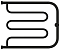 Полотенцесушитель водяной Сунержа Лира с полкой 50х65 см 31-4012-5065 матовый черный - 2 изображение