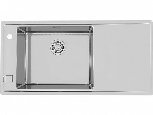 Кухонная мойка Alveus Stricto 30L Kmb 1124373 нержавеющая сталь в комплекте с сифоном