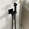 Гигиенический душ Wasserkraft A71638 со смесителем, покрытие Soft-touch, черный матовый - 2 изображение