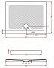 Душевой поддон ArtCeram 90x70x5,5см PDR017 17; 00 прямоугольный черный матовый - 3 изображение