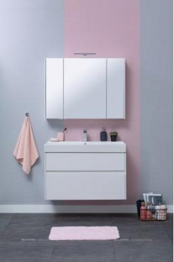 Комплект мебели для ванной Aquanet Бруклин 100 белый - 7 изображение