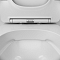 Комплект подвесной безободковый унитаз AM.PM X-Joy C85A1702SC белый с сиденьем микролифт + инсталляция Am.Pm ProC I012707.0138 с клавишей смыва ProC L, чёрная матовая - 8 изображение