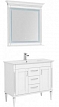 Комплект мебели для ванной Aquanet Селена 105 белый/серебро 3 ящика, 2 двери