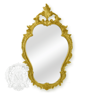 Зеркало фигурное Migliore Complementi ML.COM-70.725, h98*L58*P4 см, серебро - 2 изображение