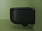 Унитаз подвесной безободковый Ceramica Nova Ulma Rimless CN4006MB с крышкой-сиденьем микролифт, черный матовый - 4 изображение