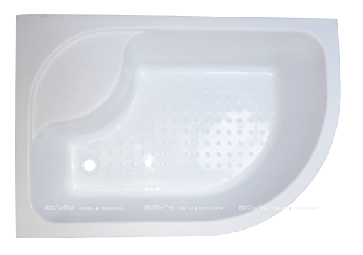 Душевой уголок Royal Bath 8120BK-C матовое левый - 3 изображение