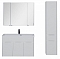 Комплект мебели для ванной Aquanet Латина 100 белый - 5 изображение