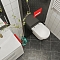 Комплект подвесной безободковый унитаз Lavinia Boho Grance Hill Rimless, микролифт, 87561021 - 8 изображение