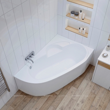 Акриловая ванна Lavinia Boho Bell Pro, 150x100 см. правая, 361320AC - 4 изображение