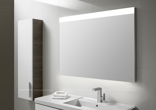 Зеркало с подсветкой 120 см Roca Prisma 812262000 - 2 изображение