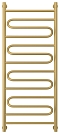 Полотенцесушитель водяной Сунержа Элегия+ 120х50 см 032-0205-1250 матовое золото - 2 изображение