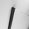 Душевой уголок Radaway Furo KDD 80х100 см стекло прозрачное, профиль черный - 5 изображение
