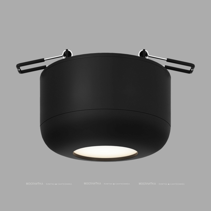 Светильник потолочный светодиодный 25088/LED 7W 4000K чёрный - 3 изображение