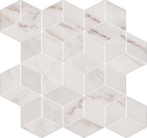 Керамическая плитка Meissen Вставка Carrara белый 28х29,7