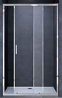 Душевая дверь Vincea Alpha 140x190 см, VDS-3AL140CL, профиль хром, стекло прозрачное