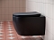 Комплект подвесной безободковый унитаз Ceramica Nova Play CN3001MB Черный матовый с сиденьем Микролифт + инсталляция Grohe Rapid SL 38775001 4 в 1 с кнопкой смыва - 4 изображение