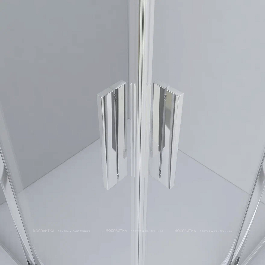 Душевой уголок Vincea Garda VSQ-1G900CL 90x90 см хром, стекло прозрачное - 4 изображение