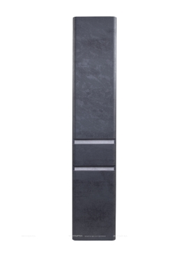 Шкаф-пенал Style Line Атлантика 35 см СС-00002284 бетон темный - 5 изображение