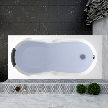 Акриловая ванна Lavinia Boho Easter Pro, 160x70 см, 36213H00 - 4 изображение