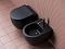 Комплект подвесной безободковый унитаз Ceramica Nova Play CN3001MB черный матовый с сиденьем микролифт + инсталляция Am.Pm ProC I012707.0138 с клавишей смыва ProC L, чёрная матовая - 10 изображение