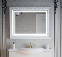 Зеркало Corozo Классика 80 LED SD-00000862,белый