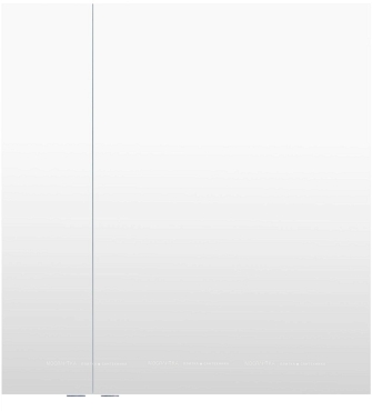 Зеркальный шкаф Aquanet Алвита New 80 Белый матовый - 4 изображение