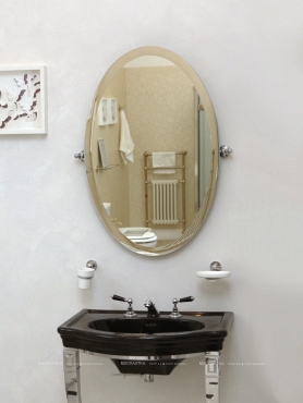 Зеркало поворотное Devon&Devon Beauty DEBEAUTYGROT, светлое золото - 2 изображение