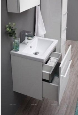 Комплект мебели для ванной Aquanet Порто 50 белый - 12 изображение