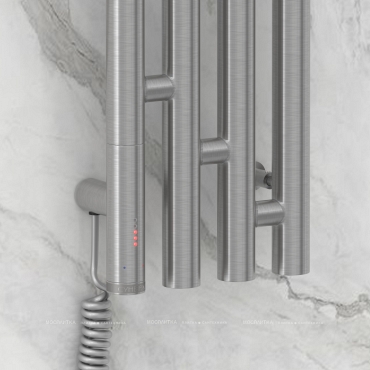Полотенцесушитель электрический Сунержа Кантата 3.0 120х19,1 см 071-5846-1216 сатин - 3 изображение