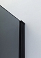 Душевой уголок Cezares SLIDER-R-2-90/100-GRIGIO-NERO стекло графит, профиль черный матовый - 2 изображение